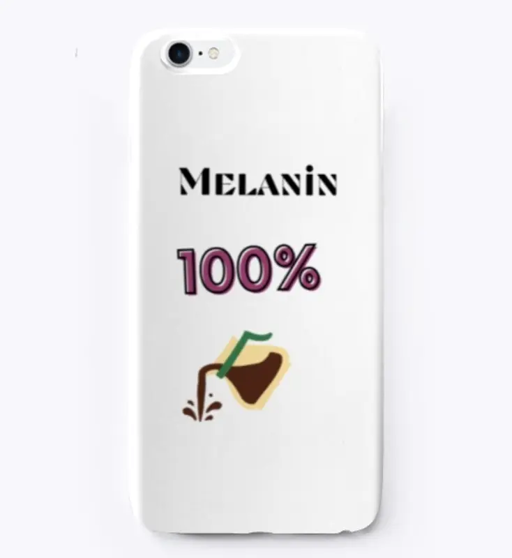 Melanin 100% Phone case